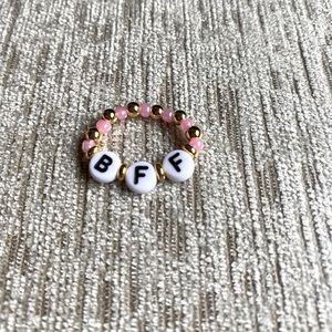 Custom BFF Beaded Ring